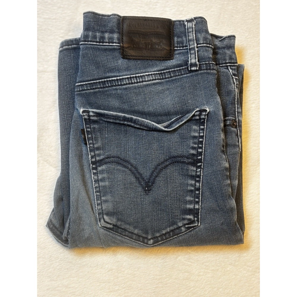 Levi's Mile High Super‎ Skinny Premium Big E Jeans Women's 29 Black Label